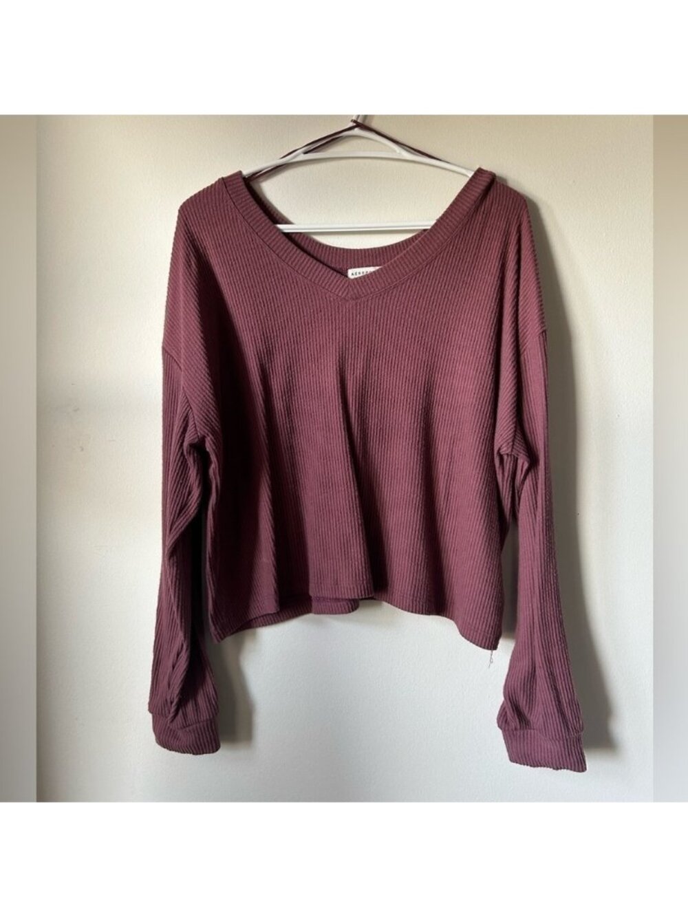 Aeropostale Ribbed  Long Sleeve‎